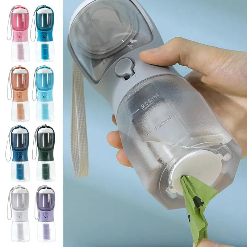 Dog Water, Food ,Garbage Bag Three-in-one