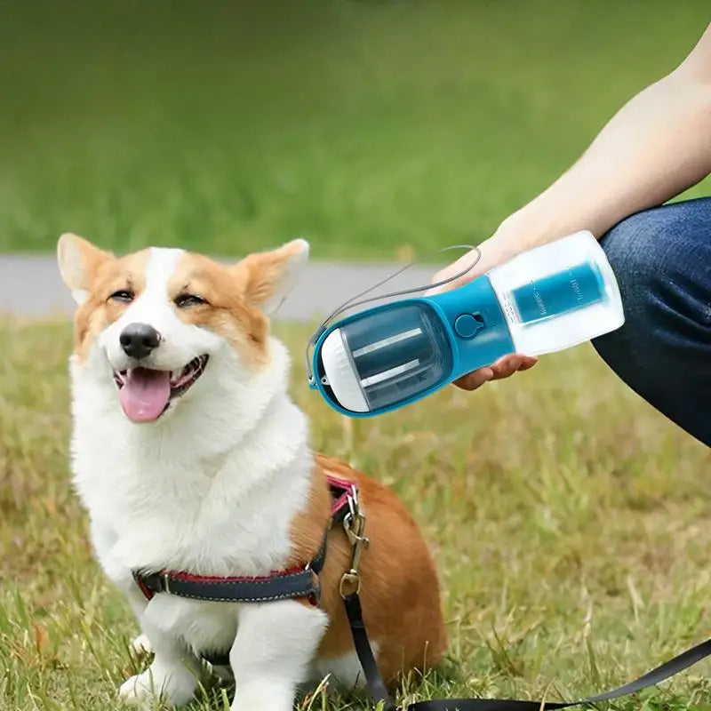 Dog Water, Food ,Garbage Bag Three-in-one